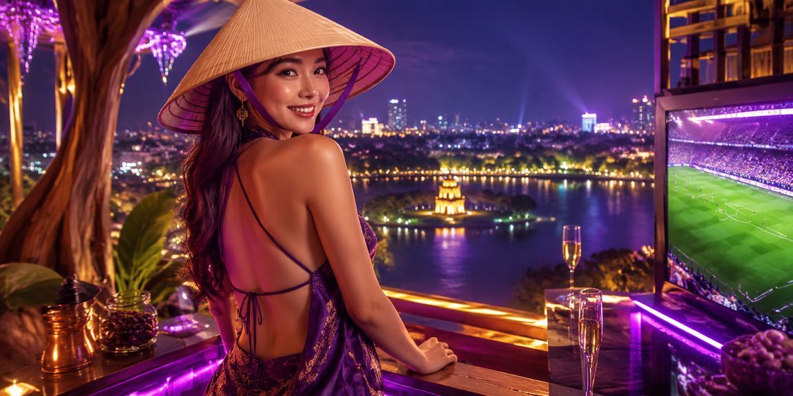 Người dùng tại Hà Nội trải nghiệm giải trí casino trực tuyến với nón lá truyền thống